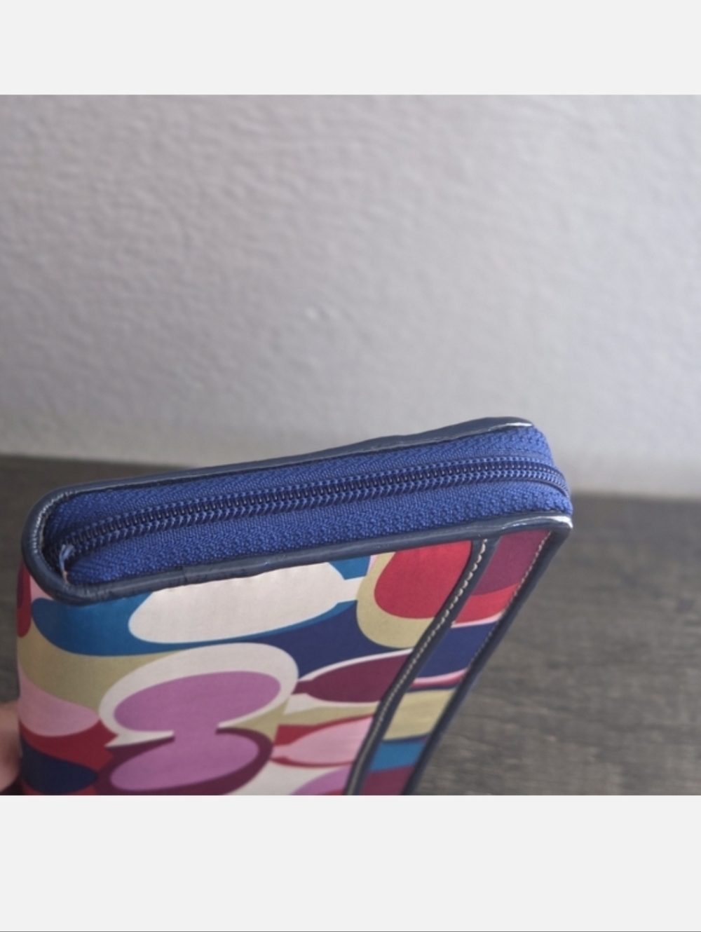 Coach Multicolor Signature C Wristlet Wallet - Picture 8 of 12